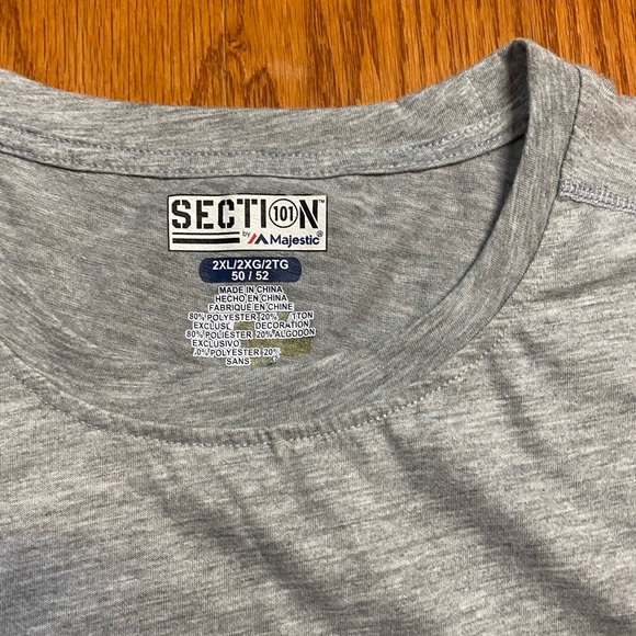 Like new Oklahoma Sooners Section 101 2xl xxl 2x T-shirt OU - Picture 3 of 4